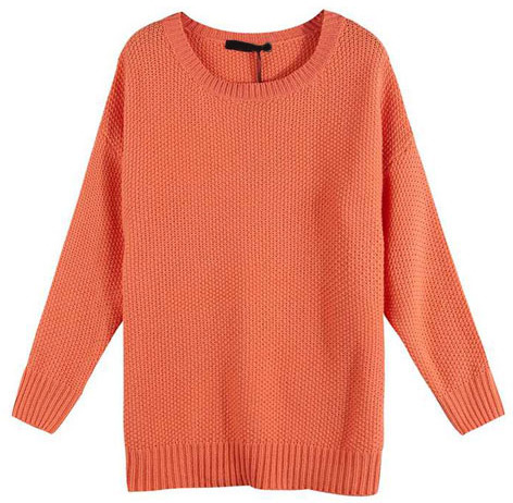 ChicNova Oversized Chunky Orange Sweater | Where to buy & how to wear