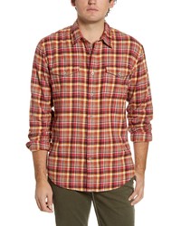 Coastaoro Sunsesta Regular Fit Plaid Button Up Flannel Shirt