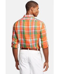 Polo Ralph Lauren Custom Fit Plaid Sport Shirt
