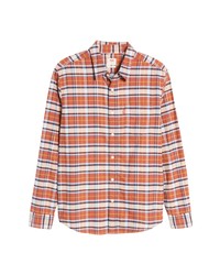 Levi's Sunset Standard Fit Plaid Button Up Shirt