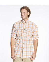 L.L. Bean Tropicwear Shirt Plaid Long Sleeve