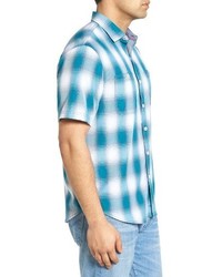 Tommy Bahama Plaid For You Standard Fit Camp Shirt