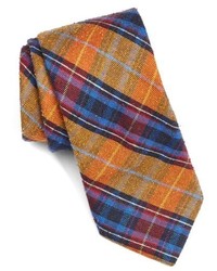 Ted Baker London Plaid Woven Silk Tie