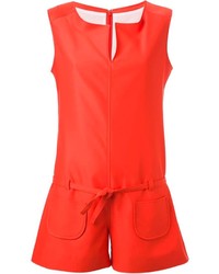 Courreges Courrges Sleeveless Playsuit