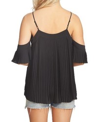 1 STATE 1state Pleated Off The Shoulder Top