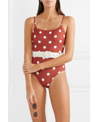Solid & Striped The Nina Polka Dot Swimsuit