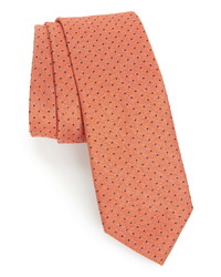 Nordstrom Men's Shop Brockton Dot Silk Cotton Tie