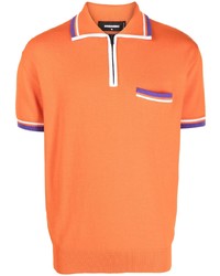 DSQUARED2 Contrast Border Polo Shirt
