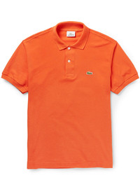 mens orange lacoste t shirt