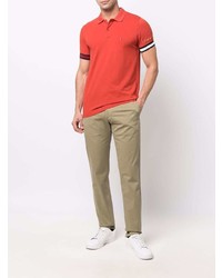 Tommy Hilfiger Logo Patch Short Sleeved Polo Shirt