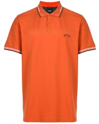 BOSS Logo Print Polo Shirt