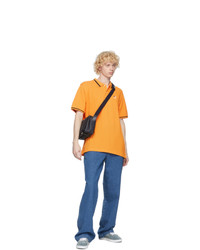 Loewe Orange Anagram Polo Shirt