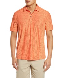 Tommy Bahama Palm Coast Classic Fit Polo In Rumba Orange At Nordstrom