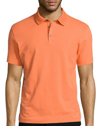 Claiborne Short Sleeve Slim Fit Solid Polo