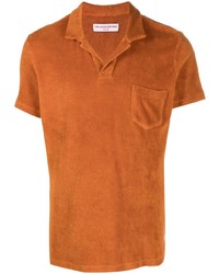 Orlebar Brown Short Sleeved Terrycloth Polo Shirt