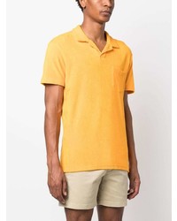 Orlebar Brown Solid Color Polo Shirt