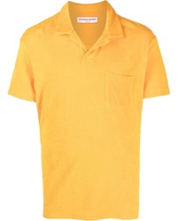 Orlebar Brown Solid Color Polo Shirt