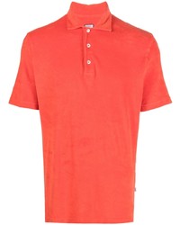 Fedeli Terry Cloth Effect Polo Shirt