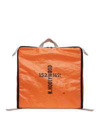 N. Hoolywood Orange Oversized Backpack