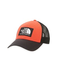 The North Face Mudder Trucker Hat In Horizon Redblue At Nordstrom