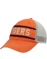 '47 Orange Clemson Tigers Juncture Clean Up Trucker Snapback Hat