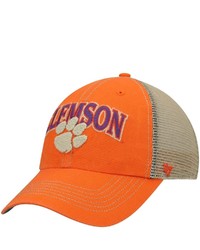 '47 Orange Clemson Tigers Tuscaloosa Trucker Snapback Hat At Nordstrom