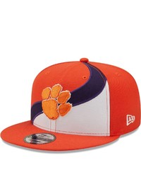 New Era Orange Clemson Tigers Wave 9fifty Snapback Hat At Nordstrom