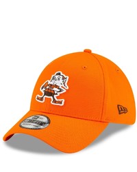 New Era Orange Cleveland Browns Team Classic 20 39thirty Flex Hat At Nordstrom