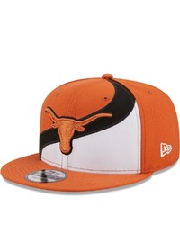 New Era Texas Orange Texas Longhorns Wave 9fifty Snapback Hat In Burnt Orange At Nordstrom
