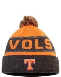 Top of the World Tennessee Orangeheather Brown Tennessee Volunteers Below Zero Cuffed Pom Knit Hat At Nordstrom