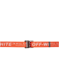 Off-White Orange Classic Industrial Belt