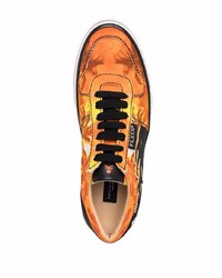Philipp Plein Flame Low Top Sneakers