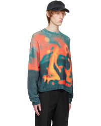 Misbhv Orange Blue Sunset Sweater