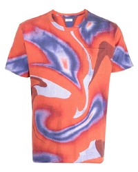ERL Abstract Print Cotton T Shirt
