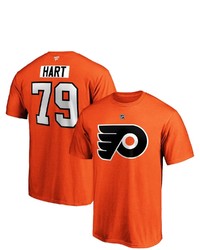 FANATICS Branded Carter Hart Orange Philadelphia Flyers Big Tall Name Number T Shirt At Nordstrom