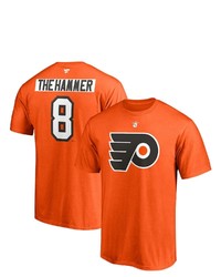 FANATICS Branded Dave Schultz Orange Philadelphia Flyers Authentic Stack Retired Player Nickname Number T Shirt At Nordstrom