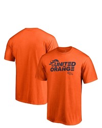 FANATICS Branded Orange Denver Broncos Reunited In Orange T Shirt