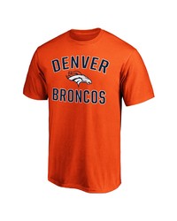 FANATICS Branded Orange Denver Broncos Victory Arch T Shirt