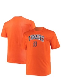 FANATICS Branded Orange Detroit Tigers Big Tall Secondary T Shirt At Nordstrom
