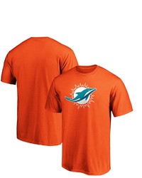 FANATICS Branded Orange Miami Dolphins Primary Logo Team T Shirt