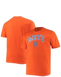 FANATICS Branded Orange New York Mets Big Tall Secondary T Shirt At Nordstrom