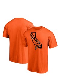 FANATICS Branded Orange San Francisco Giants Hometown Paint The Black T Shirt