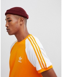 adidas Originals California T Shirt In Orange Dh5809