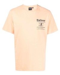 Barbour Channory Logo Print T Shirt