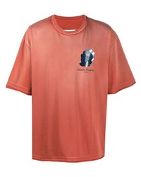 Maison Margiela Chest Logo Print T Shirt
