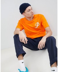 Primitive Classic Logo T Shirt In Orange