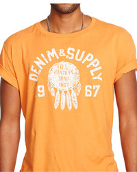 Denim & Supply Ralph Lauren Cotton Graphic T Shirt