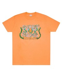 Supreme Crest Print T Shirt