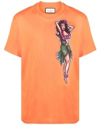 Philipp Plein Graphic Print Short Sleeve T Shirt