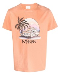 MARANT Graphic Print T Shirt